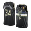 giannis antetokounmpo statement jersey 2021 nba finals champions black