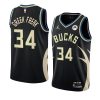 giannis antetokounmpo statement jersey greek freak black