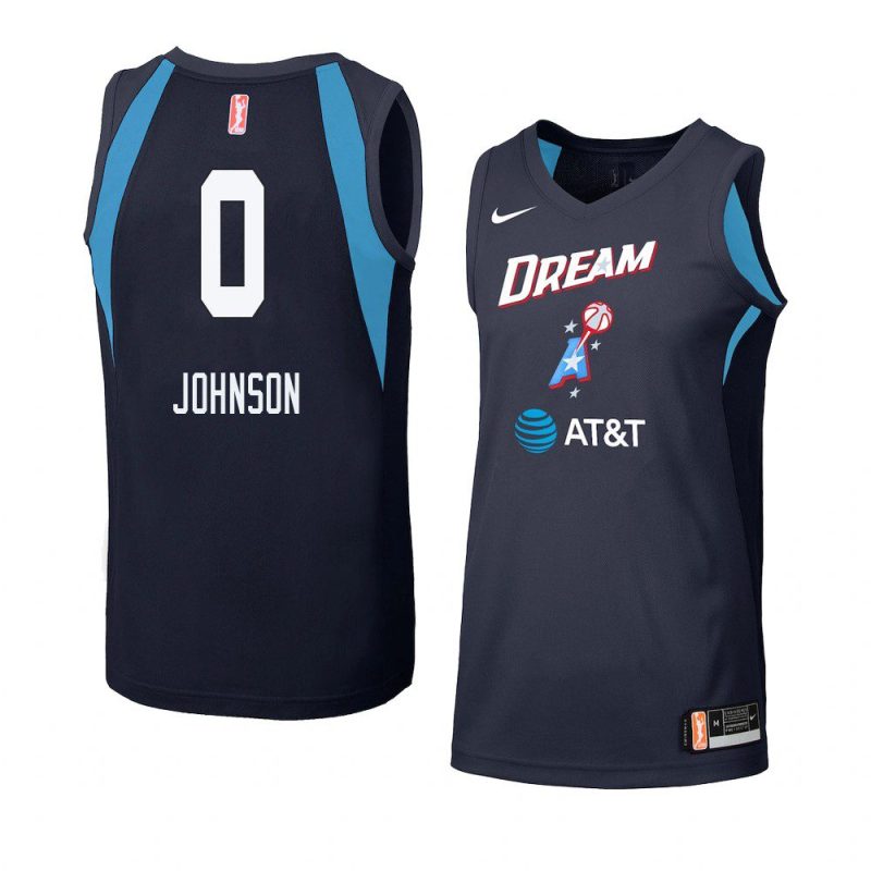 glory johnson women's jersey swingman navy 2020