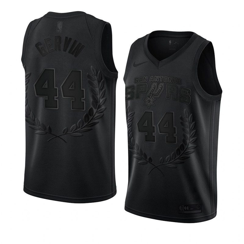 glory limited george gervin jersey hall of fame black