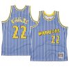 golden state warriors andrew wiggins blue striped jersey