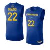 golden state warriors andrew wiggins royal 2020 practice jersey