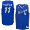 golden state warriors klay hompson christmas swingman blue jersey