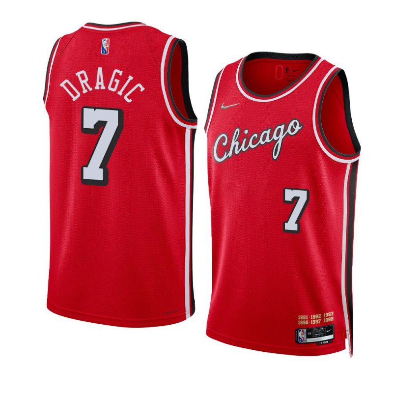 goran dragic red city edition jersey