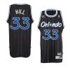 grant hill jersey throwback black mesh men