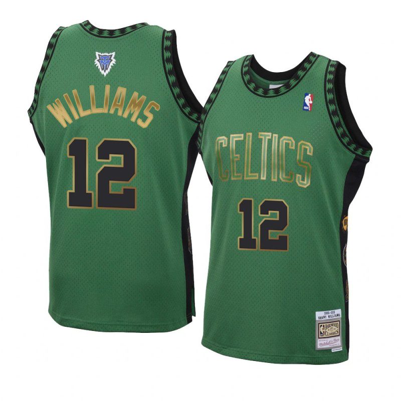 grant williams jersey hardwood classics green