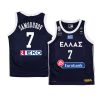 greece fiba u18 european championship alex samodurov navy jersey