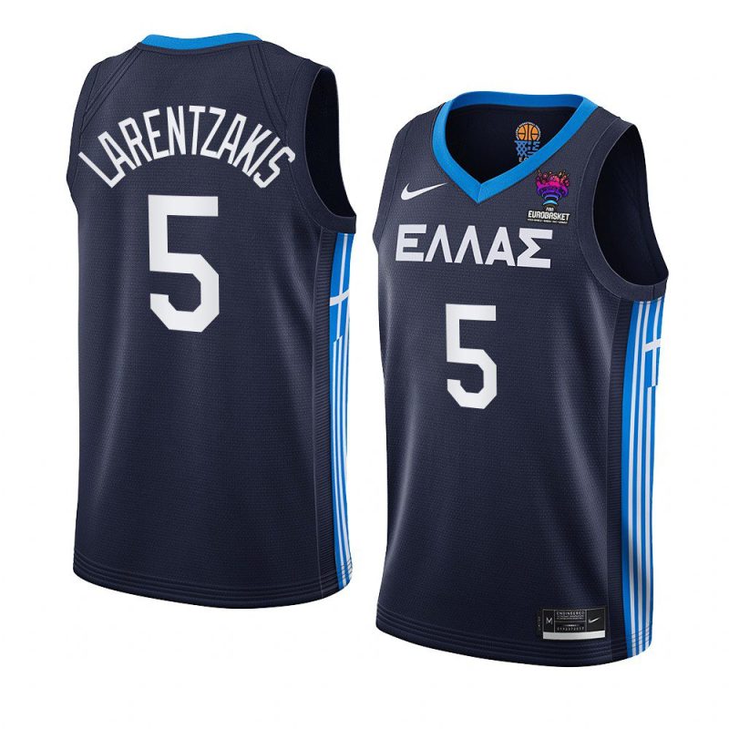 greece team eurobasket 2022 giannoulis larentzakis navy away jersey