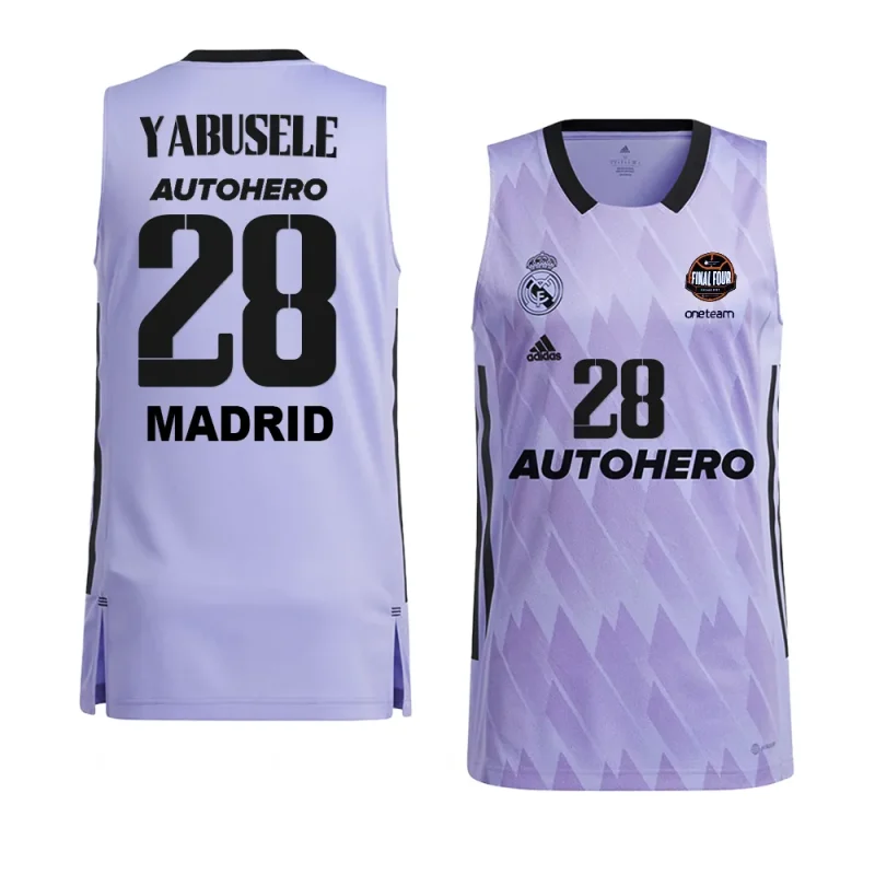 guerschon yabusele real madrid 11th euroleague champions purplejersey purple