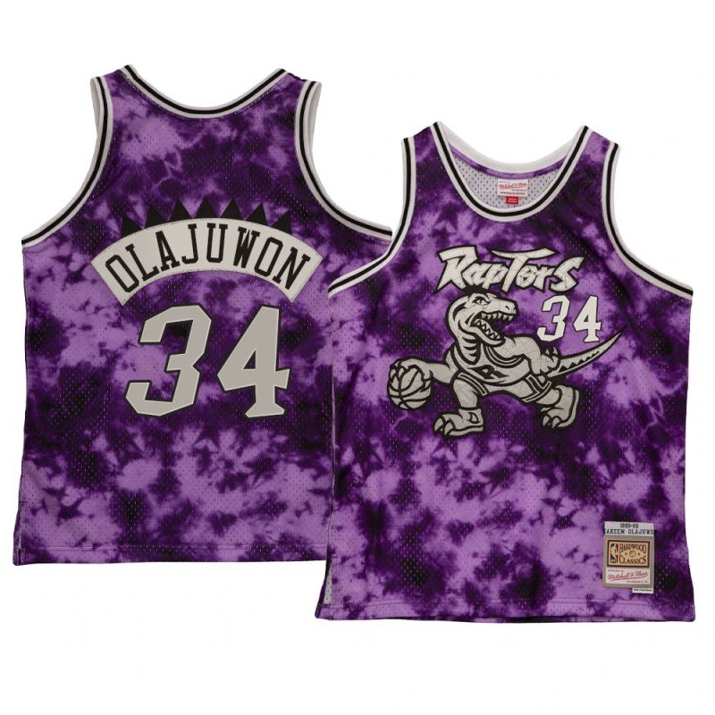 hakeem olajuwon jersey galaxy purple