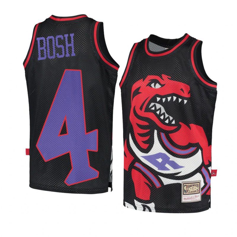 hardwood classics chris bosh jersey big face 2.0 black