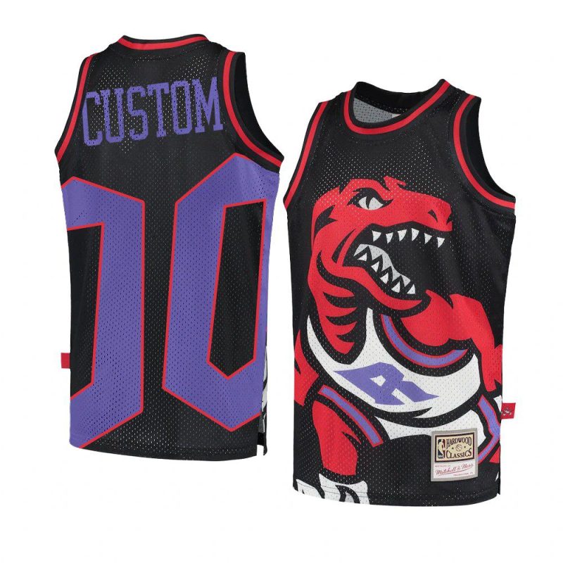 hardwood classics custom jersey big face 2.0 black