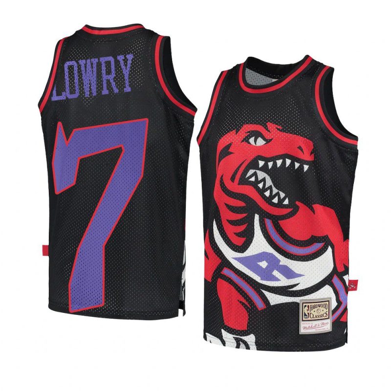 hardwood classics kyle lowry jersey big face 2.0 black