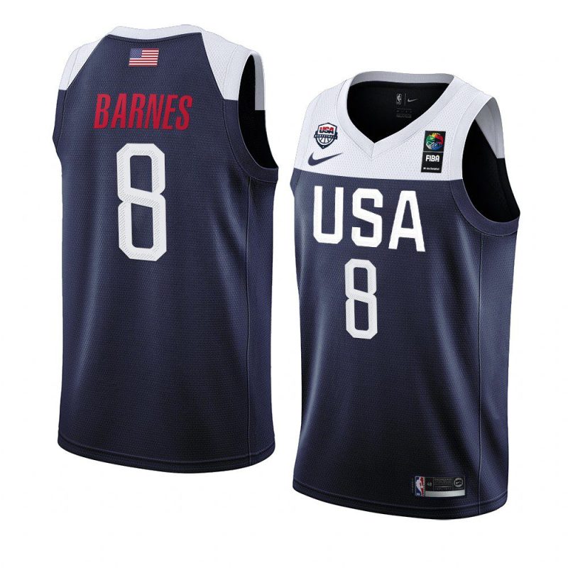 harrison barnes world cup jersey navy