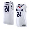 harrison barnes world cup jersey white