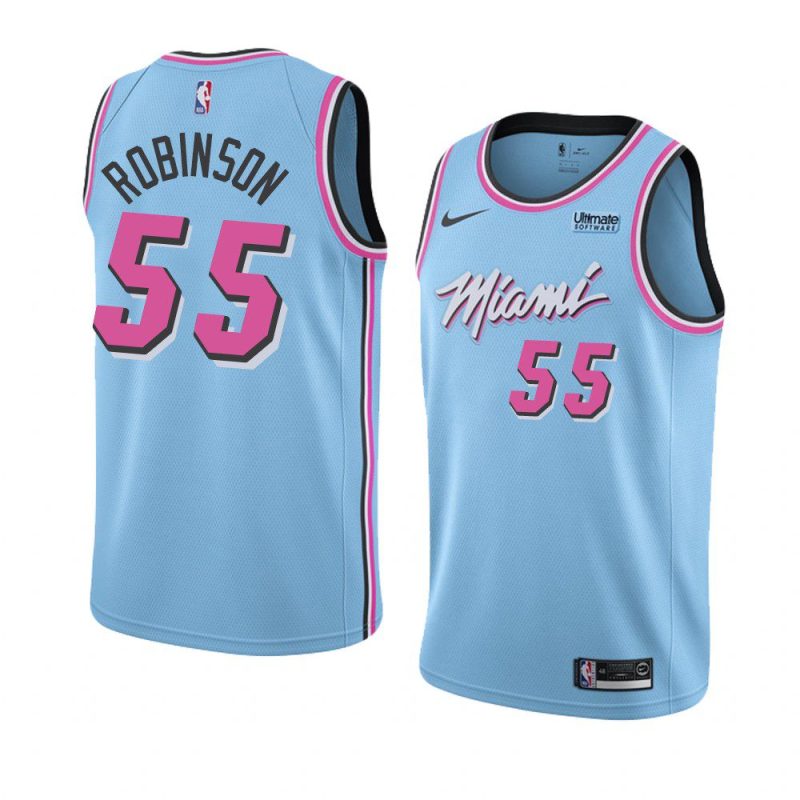 heat duncan robinson city jersey men's blue 2019 20