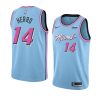 heat tyler herro city jersey men's blue 2019 20