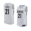 honor king tyus jones jersey mlk50 white