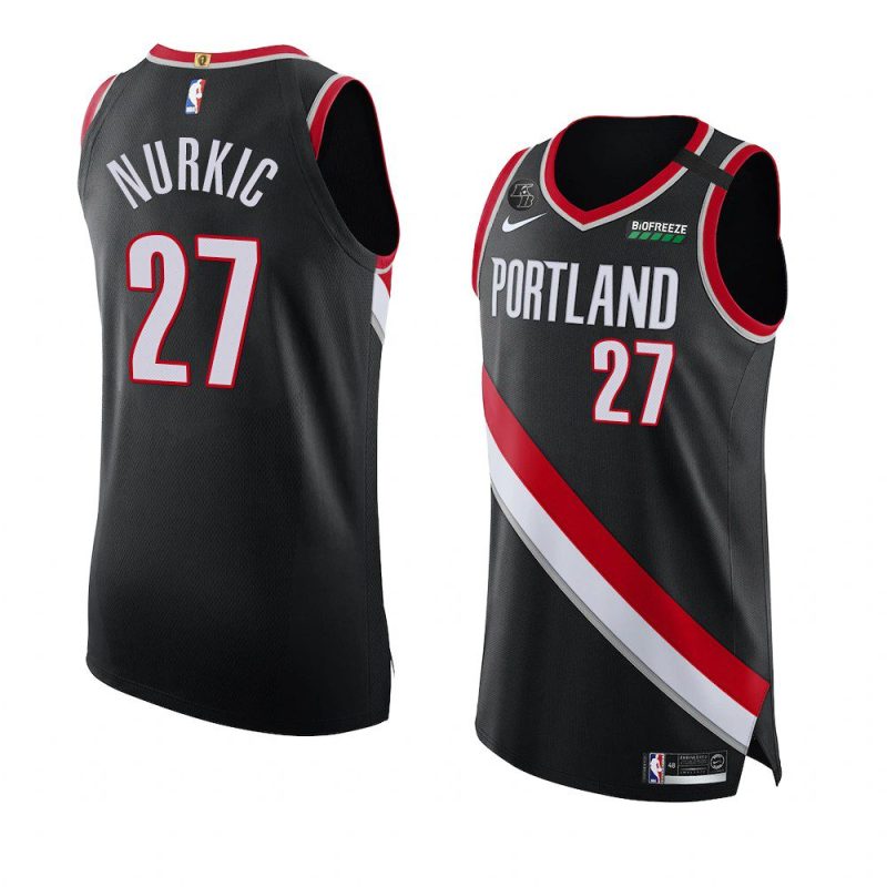 honors kobe jusuf nurkic jersey mamba inspired authentic black