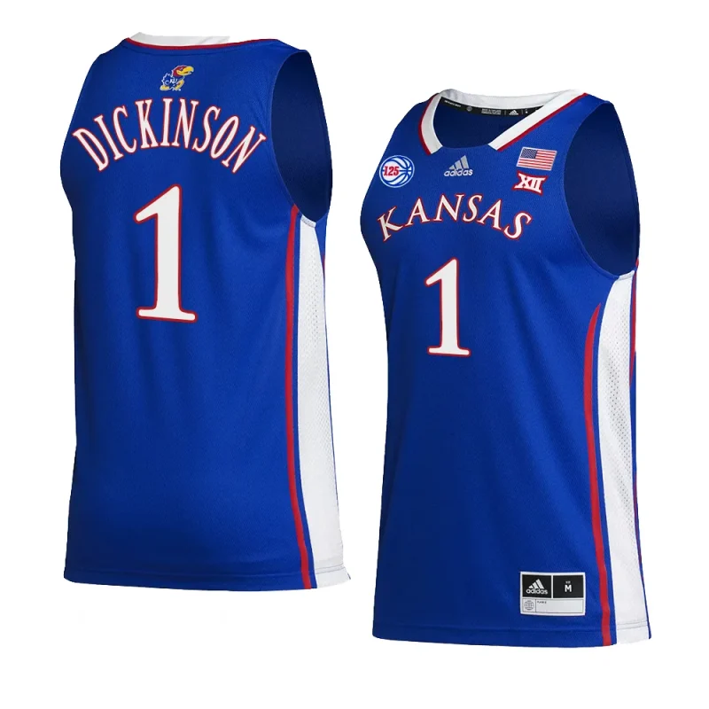 hunter dickinson royal jersey college basketball away