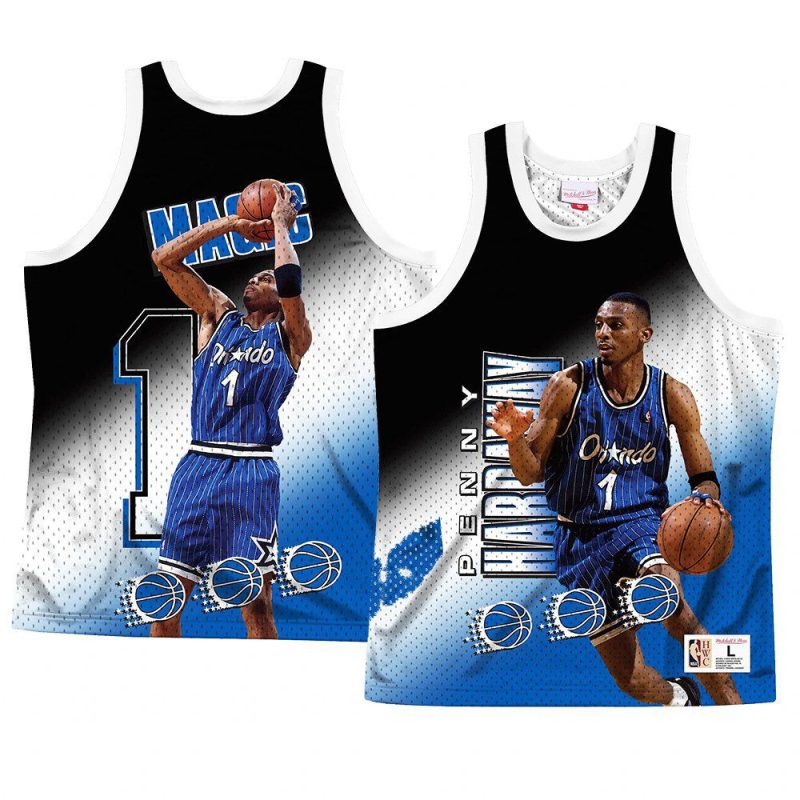 hwc tank penny hardaway jersey behind the back black