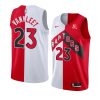 icon association fred vanvleet jersey split white red