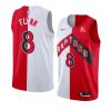 icon association malachi flynn jersey split white red