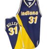 indiana pacers 31 reggie miller soul swingman jersey