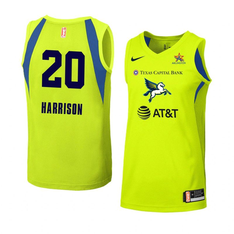 isabelle harrison women's jersey swingman green 2020