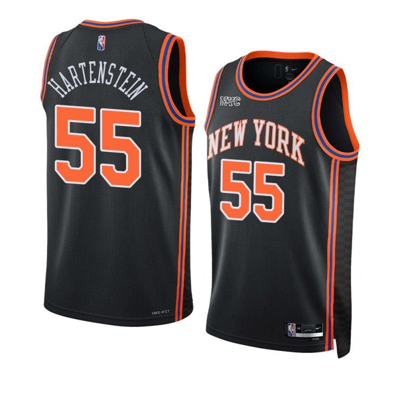 isaiah hartenstein knicksjersey city edition black