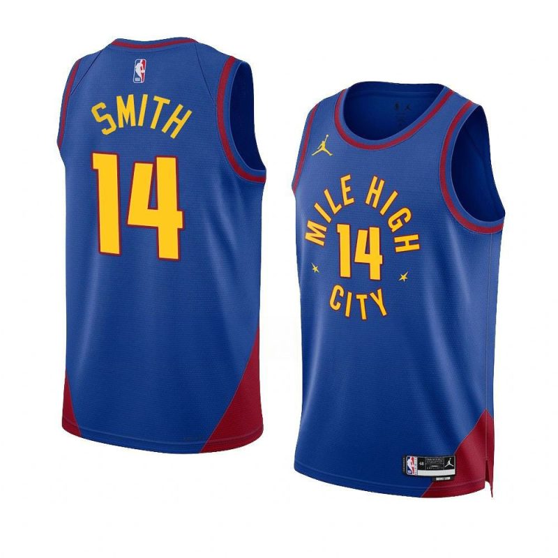 ish smith nuggetsjersey 2022 23statement edition bluemile