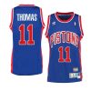 isiah thomas jersey throwback blue men's