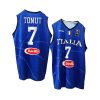 italy team 2023 fiba basketball world cup stefano tonut blue home jersey