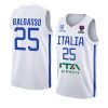 italy team eurobasket 2022 tommaso baldasso white away jersey