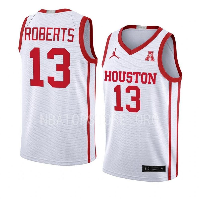 j'wan roberts home jersey limited basketball white 2022 23