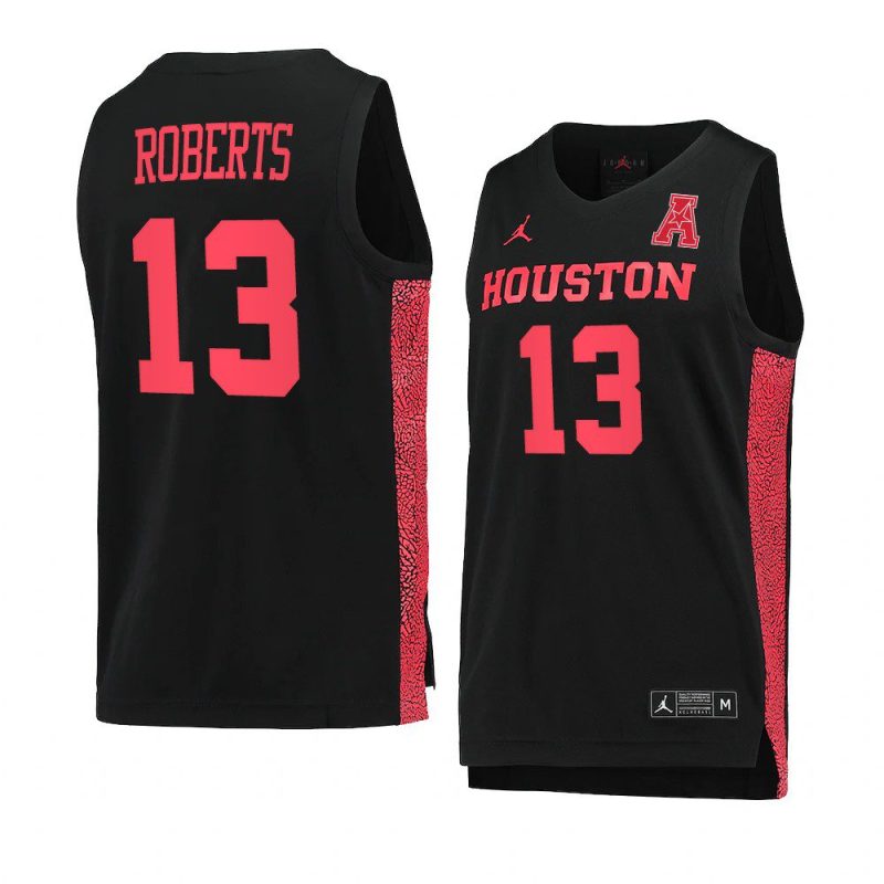 j'wan roberts jordan brand jersey basketball black