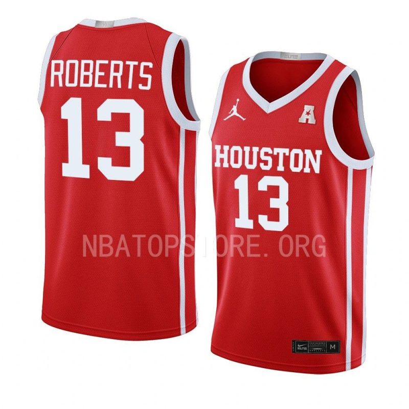 j'wan roberts scarlet jersey limited basketball away 2022 23