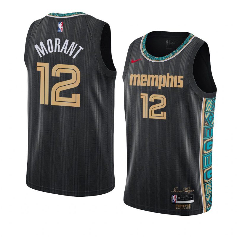 ja morant black city jersey 0a