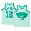 ja morant jersey space knit teal hardwood classics