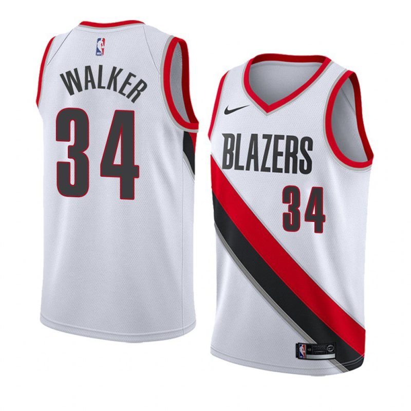 jabari walker blazers association edition white 2022 nba draft jersey