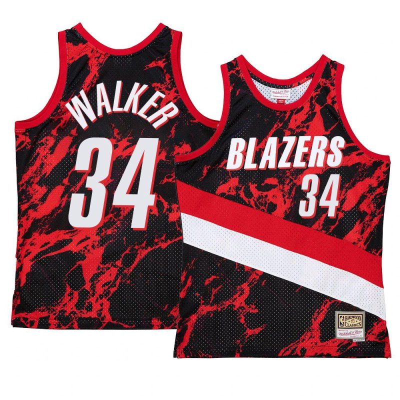 jabari walker jersey marble swingman red hardwood classics