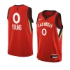 jackie young las vegas acesjersey 2022explorer edition redwnba victory player