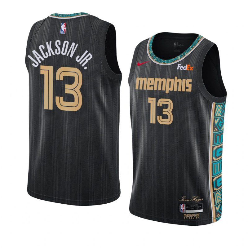 jackson jr. jaren jackson jr. jersey city edition black