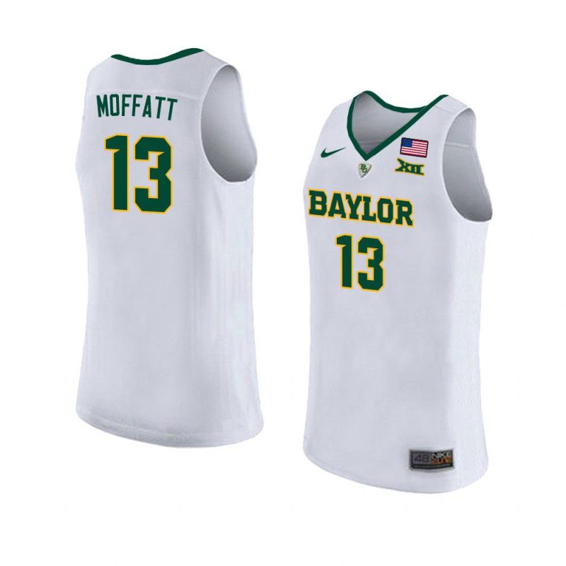 jackson moffatt basketball jersey replica white