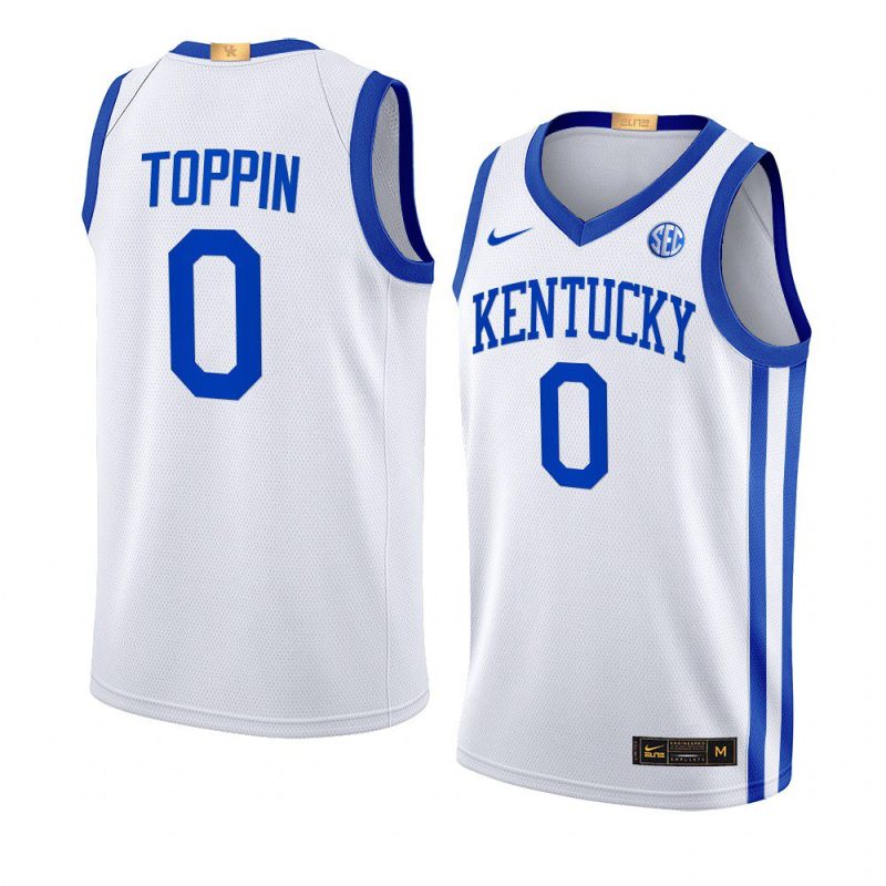 jacob toppin elite basketball jersey home white 2022 23