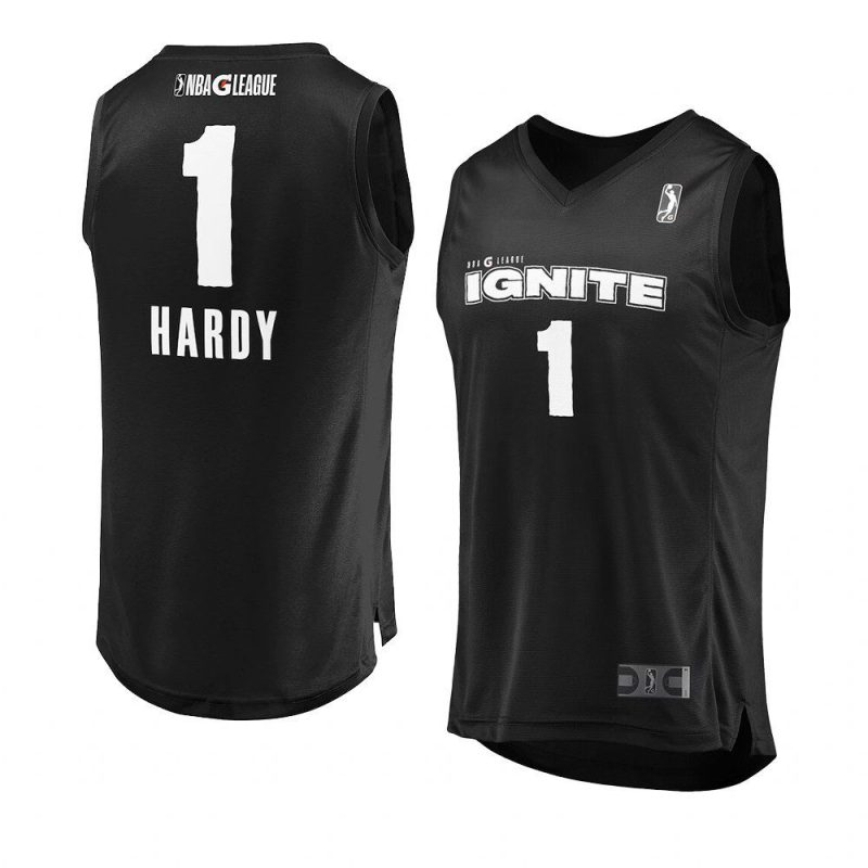 jaden hardy g league 2022 nba draft blackjersey black