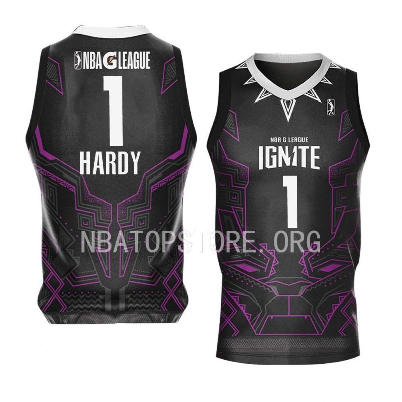 jaden hardy marvel super hero day jersey 2022black panther black