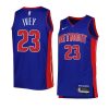 jaden ivey pistonsjersey 2022 23icon edition blueswingman