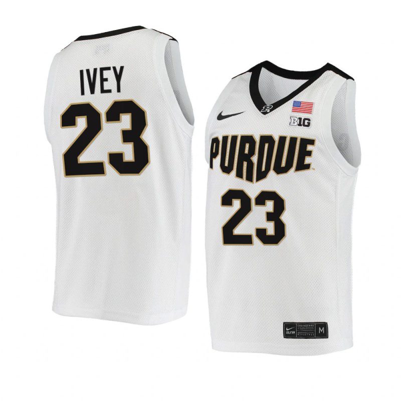 jaden ivey replica jersey college basketball white 2021 22