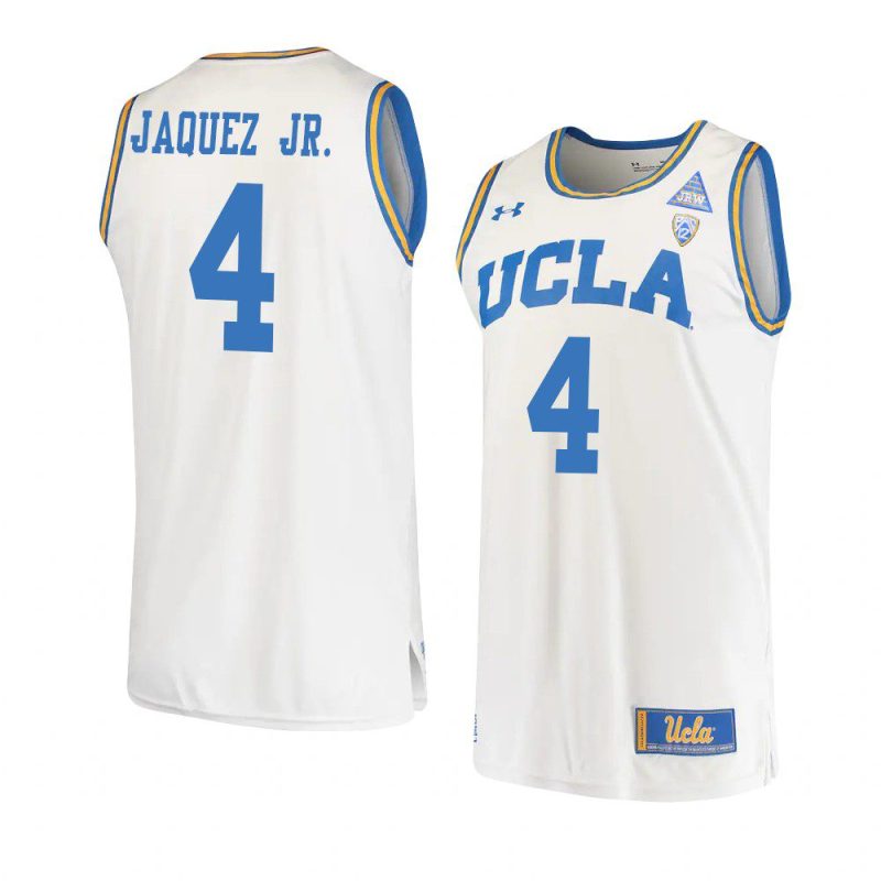 jaime jaquez jr. original retro jersey college basketball white